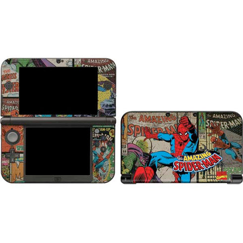 Marvel Classic Comics Amazing Spider-Man Collage  Nintendo Skins